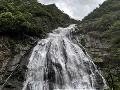 Third stop: Baizhangtan Scenic Area