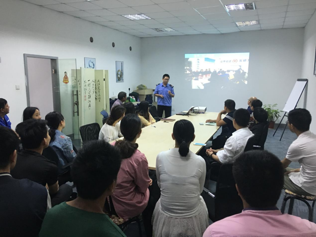 In July 2017, BulkTEK held fire safety training.